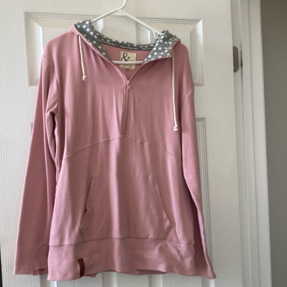 Quarter zip hoodie